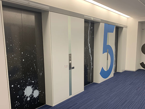 NBF品川タワー 5Fエレベーター(参考)