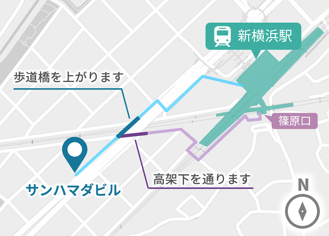 サンハマダビル MAP