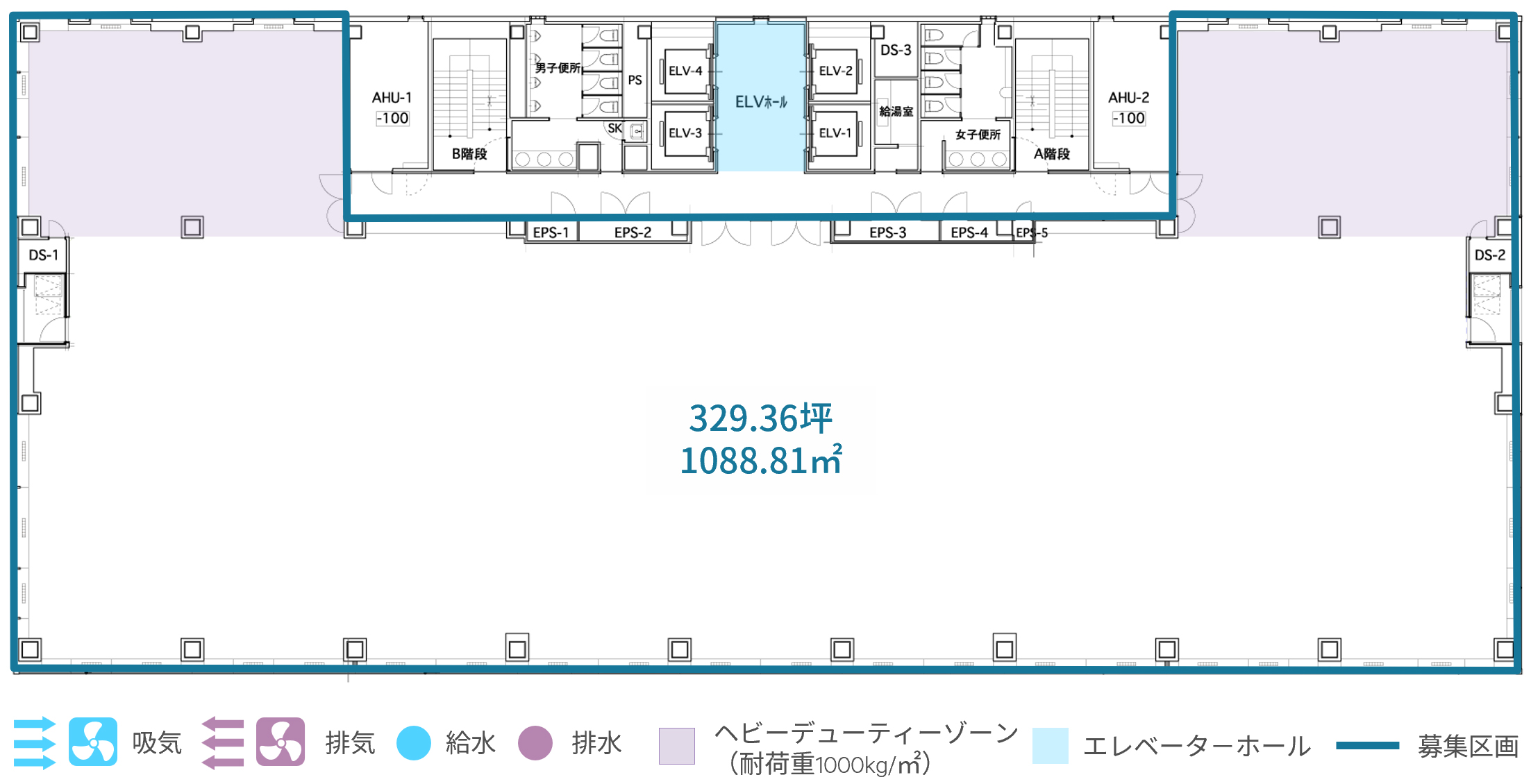 サンハマダビル 基準階