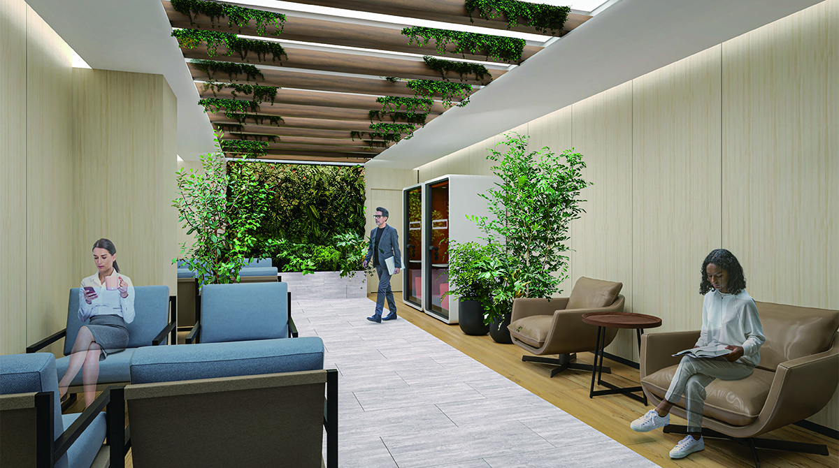 サンハマダビル ラウンジスペース