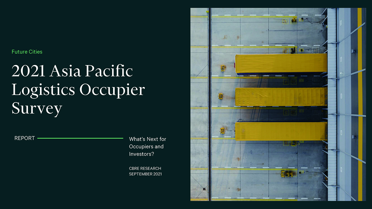 2021 Asia Pacific Logistics Occupier Survey