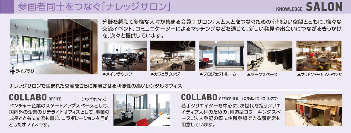 参画者同士をつなぐ「ナレッジサロン」