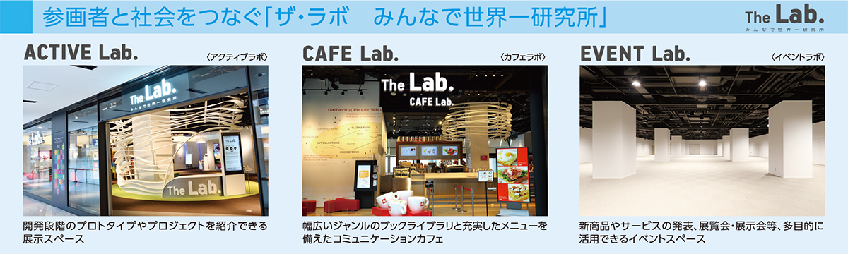 参画者と社会をつなぐ「ザ・ラボ みんなで世界一研究所」