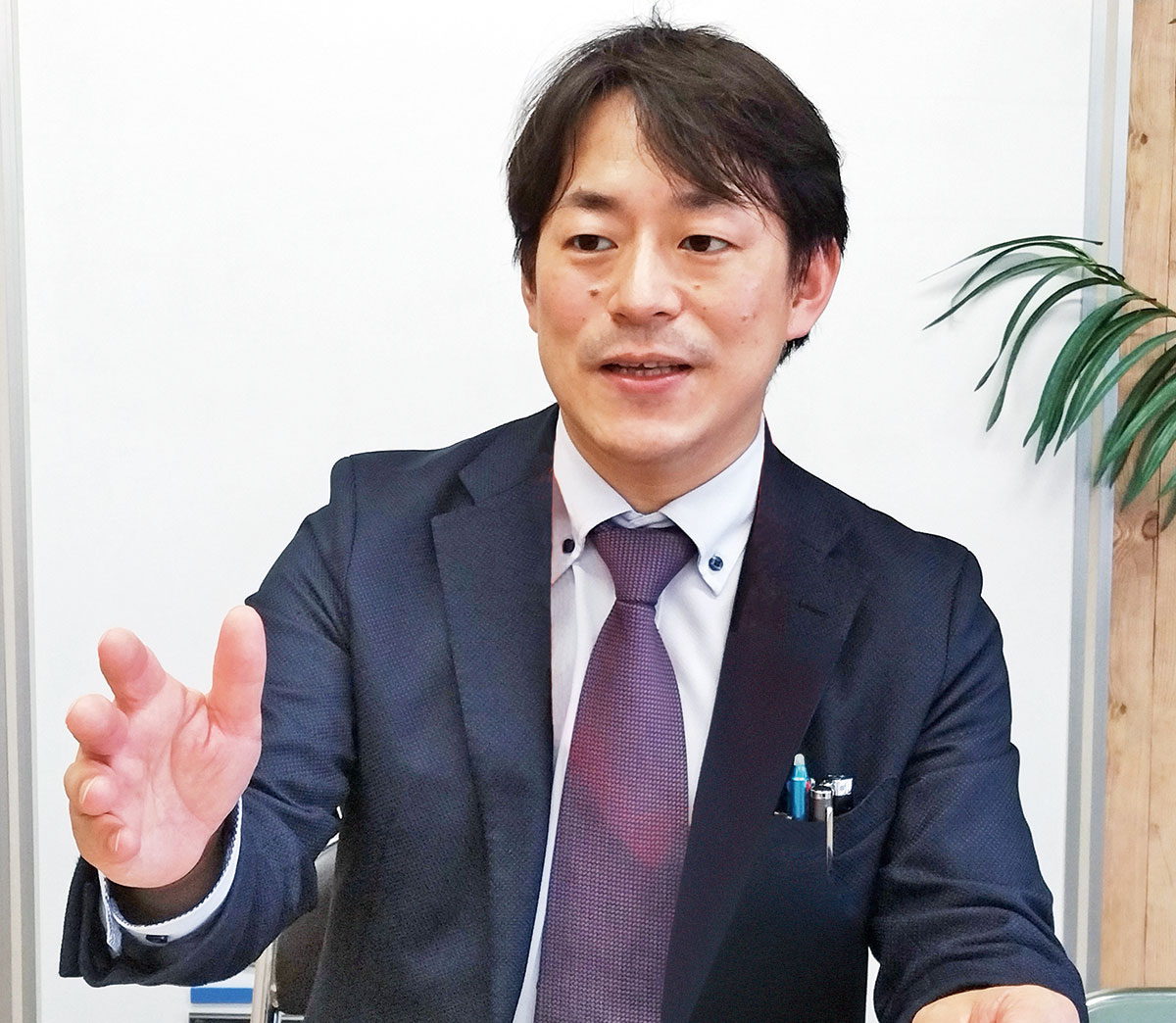 福井市 都市政策部 都市整備課 再開発係 係長 北尾 友和氏