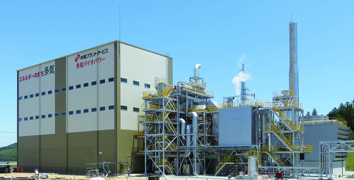 三重県・バイオマス発電所