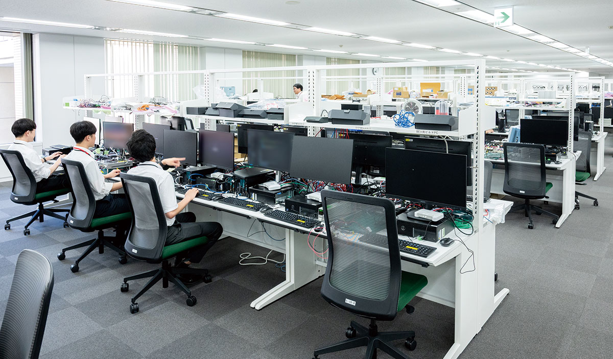 デバッグエリア