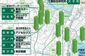 新築ビル 本社移転テナントMAP |【CBRE】