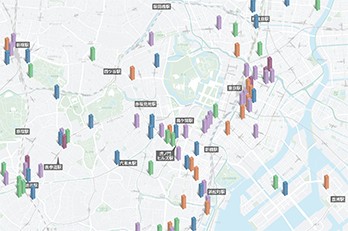 東京オフィスビル竣工マップ｜2024年版
