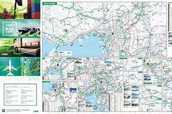 LOGIMAP2021 - 主要物流エリアのマルチテナント型賃貸倉庫４３０棟を網羅