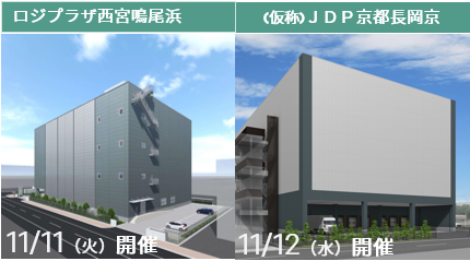 京都・兵庫の新築冷凍冷蔵倉庫で現地内覧会を開催します