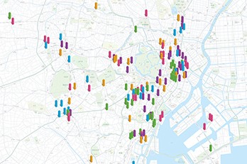 東京オフィスビル竣工マップ 【2018年版】