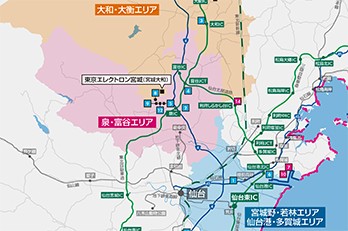東北エリア最大の物流拠点、仙台。震災復興で進む集積