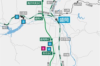 北東北の物流拠点、盛岡エリア