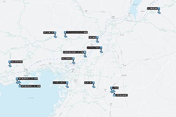 2023年｜近畿圏LMT竣工マップ
