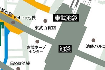 池袋エリアの路面貸店舗賃料相場2012年