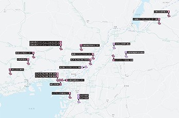 2025年 2026年｜近畿圏LMT竣工マップ