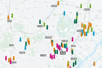 東京オフィスビル竣工マップ｜2021年版