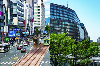 西日本の二大都市　広島vs福岡