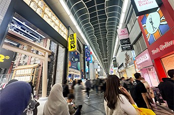 第6回 心斎橋筋商店街 歩行者通行量調査レポート