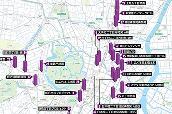 2018年竣工予定MAP【2017年版】
