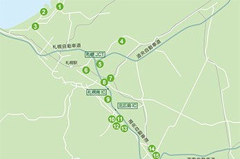 物流拠点は北へ