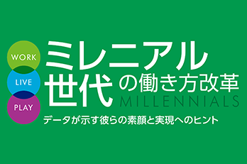 CBREレポート　ミレニアル世代の働き方改革