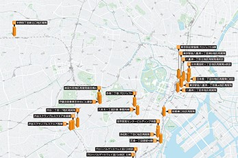 2024年 東京オフィスビル竣工予定MAP｜2020年版