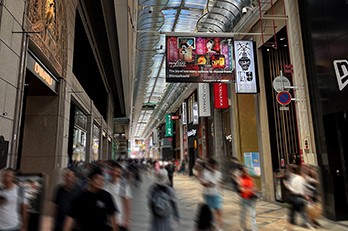 心斎橋筋商店街 歩行者通行量調査レポート