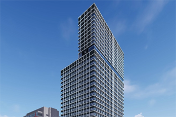 中日ビル建て替え計画｜オフィスショールーム内覧会 満員御礼