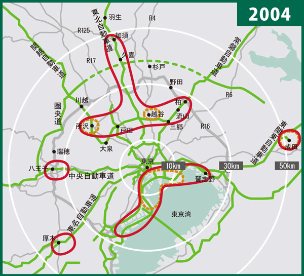 物流マーケットと物流施設の変遷:年毎に拡大する物流不動産家の購入ニーズ　2004年