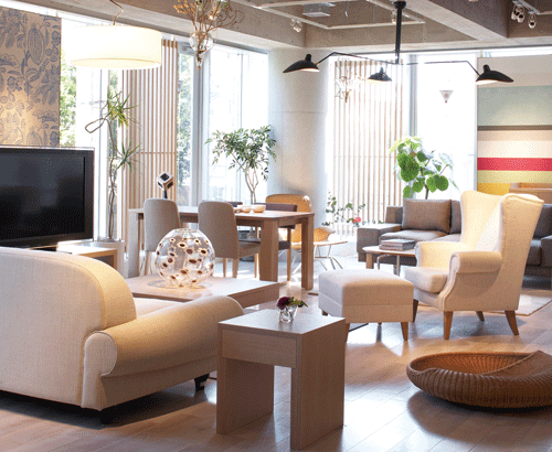 IDEE 自由が丘店 店内