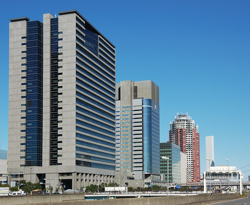 国際展示場正門駅付近