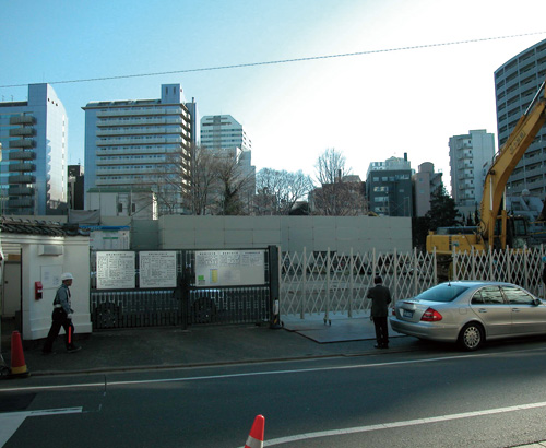 ベルギー大使館建替計画