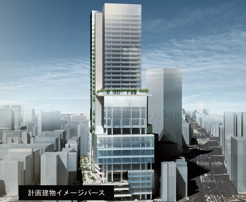 東急文化会館跡地周辺開発計画