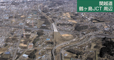 関越道鶴ヶ島JCT周辺