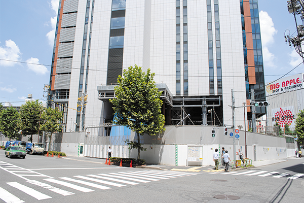 JR神田万世橋ビル南側　現在の様子