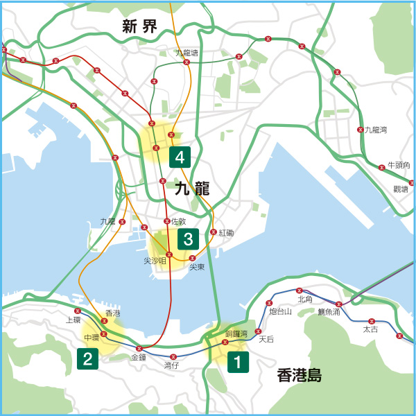 香港MAP