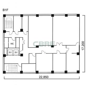 地下1階 平面図