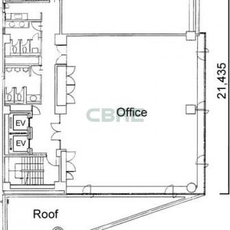 6階〜8階 平面図