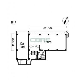 地下1階 平面図