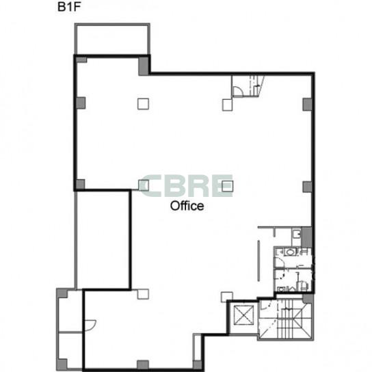 地下1階 平面図