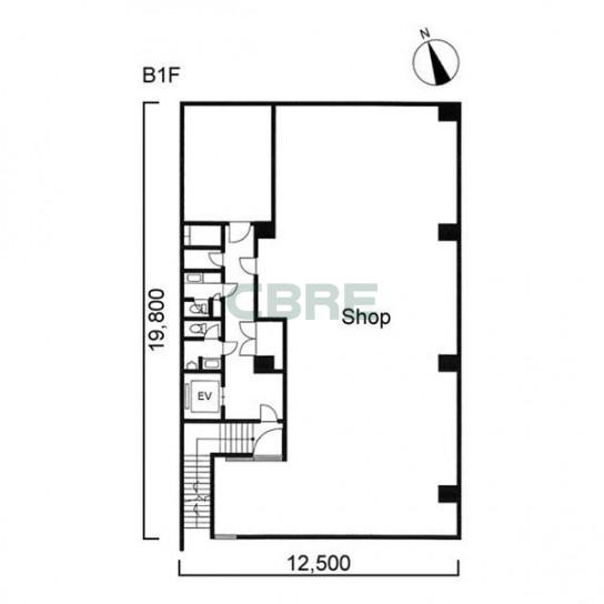 地下1階 平面図