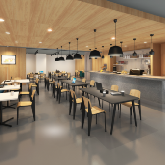 カフェスペース