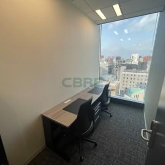 執務室窓側２名用