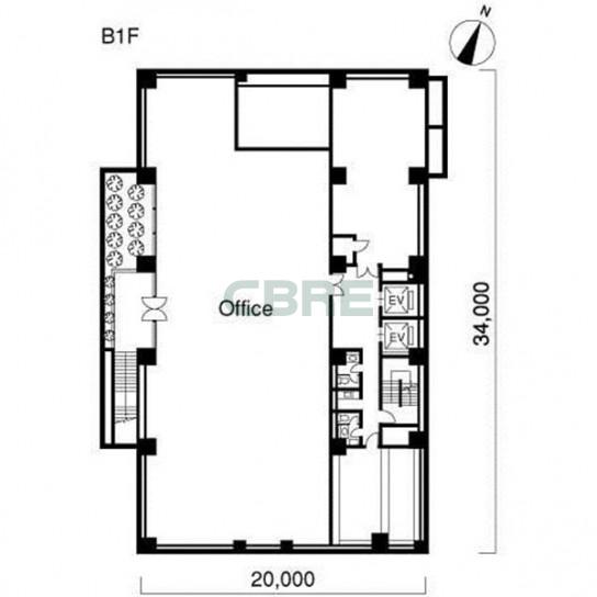 地下1階 平面図