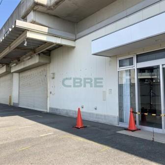 伏屋・八田間高架下 倉庫兼事務所(東)