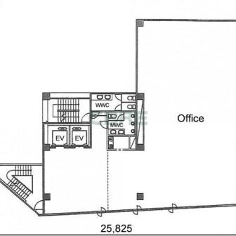 6階〜7階 平面図