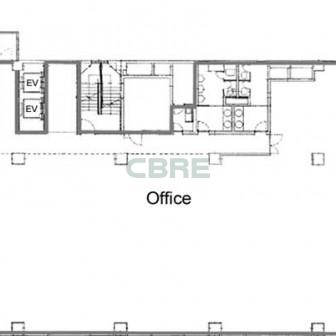 2階〜3階 平面図