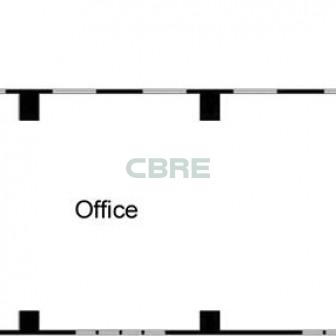 3階〜5階 平面図