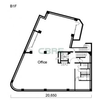 地下1階 平面図